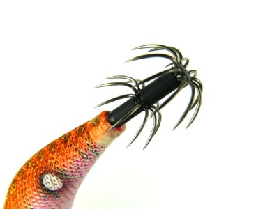 画像1: スクイッドマニア(SQUID MANIA)☆ワイルドチェイス(WILD CHASE) 3.5号 #62 RG/閃光メープルオレンジ(UV&RED-glow)