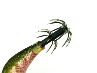 画像1: スクイッドマニア(SQUID MANIA)☆ワイルドチェイス(WILD CHASE) 3.5号S シャローチューン #57 RG/鬼アジオリーブ(UV&RED-glow)