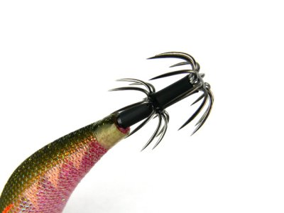 画像1: スクイッドマニア(SQUID MANIA)☆ワイルドチェイス(WILD CHASE) 3.5号RT ラトルチューン #57 RG/鬼アジオリーブ(UV&RED-glow)