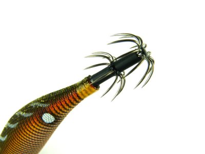 画像1: スクイッドマニア(SQUID MANIA)☆ワイルドチェイス(WILD CHASE) B-TR 3.5号 #BT22 鬼ハゼレッド(赤テープ＆RED-glow)