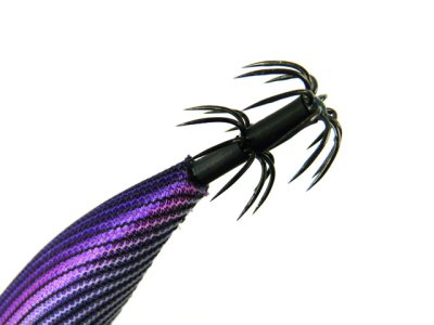 画像1: ジークラック(GEECRACK)☆ローハイド紫煙(LOWHIDE SHIEN) 3.0号 #005ストライプパープル/ピンク