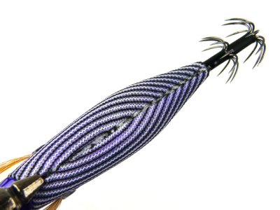 画像2: ジークラック(GEECRACK)☆ローハイド紫煙(LOWHIDE SHIEN) 3.5号 #001ストライプパープル