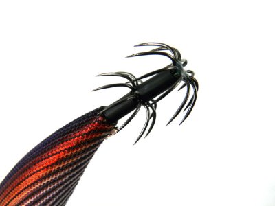 画像1: ジークラック(GEECRACK)☆ローハイド紫煙(LOWHIDE SHIEN) 3.5号 #002ストライプパープル/レッド