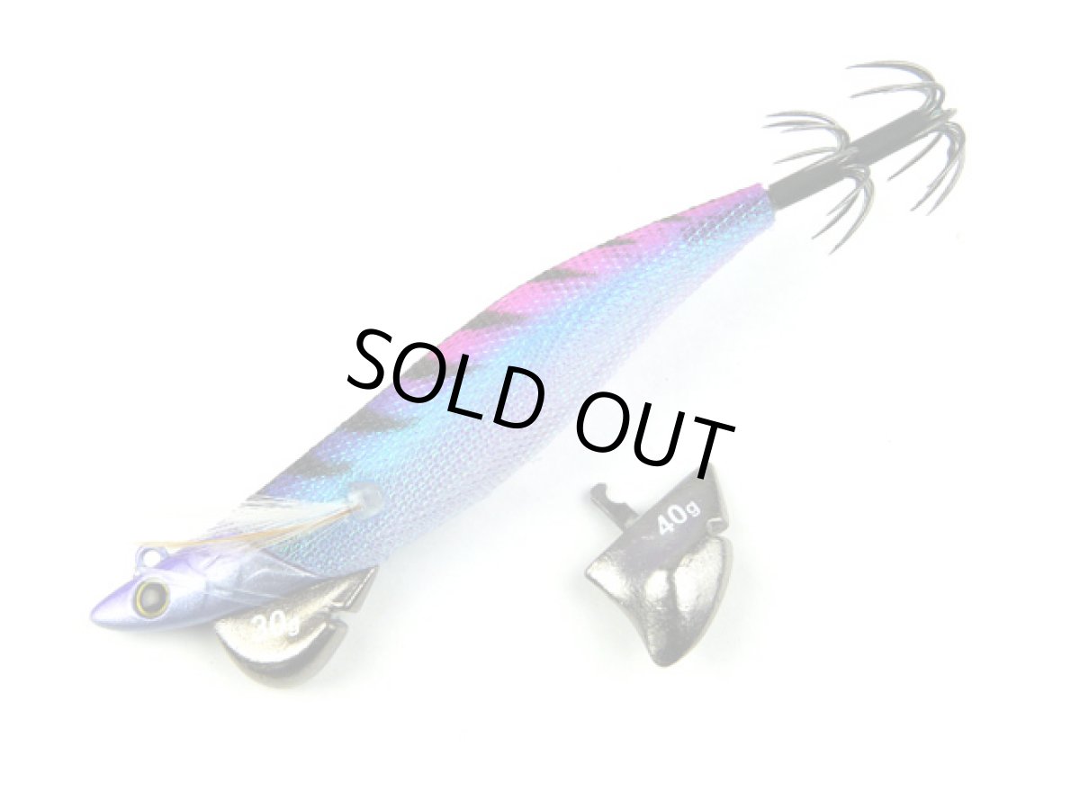 画像1: ジークラック(GEECRACK)☆ローハイド紫煙(LOWHIDE SHIEN) 3.5号スターターセット #006UVセクシーピンク/パープル (1)