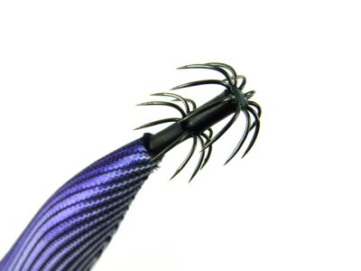 画像1: ジークラック(GEECRACK)☆ローハイド紫煙(LOWHIDE SHIEN) 3.5号 #014オレンジへッドパープル