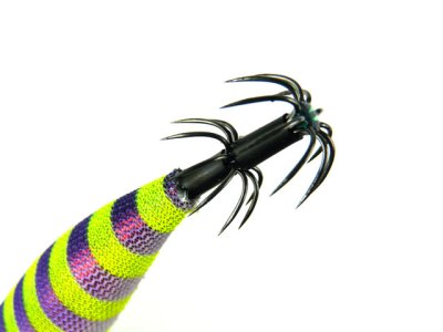 画像1: ジークラック(GEECRACK)☆ローハイド紫煙(LOWHIDE SHIEN) 3.0号ラトル #018シマシマチャート/PR