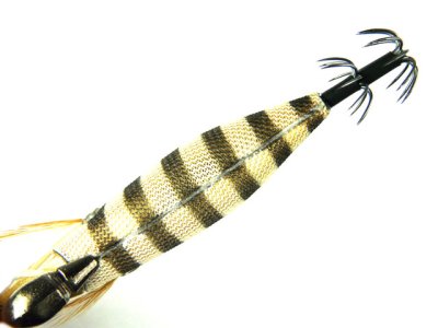 画像2: ジークラック(GEECRACK)☆ローハイド紫煙(LOWHIDE SHIEN) 3.0号ラトル #019シマシマ金アジ