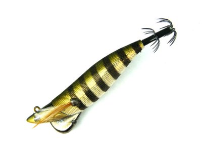 画像3: ジークラック(GEECRACK)☆ローハイド紫煙(LOWHIDE SHIEN) 3.5号ラトル #019シマシマ金アジ