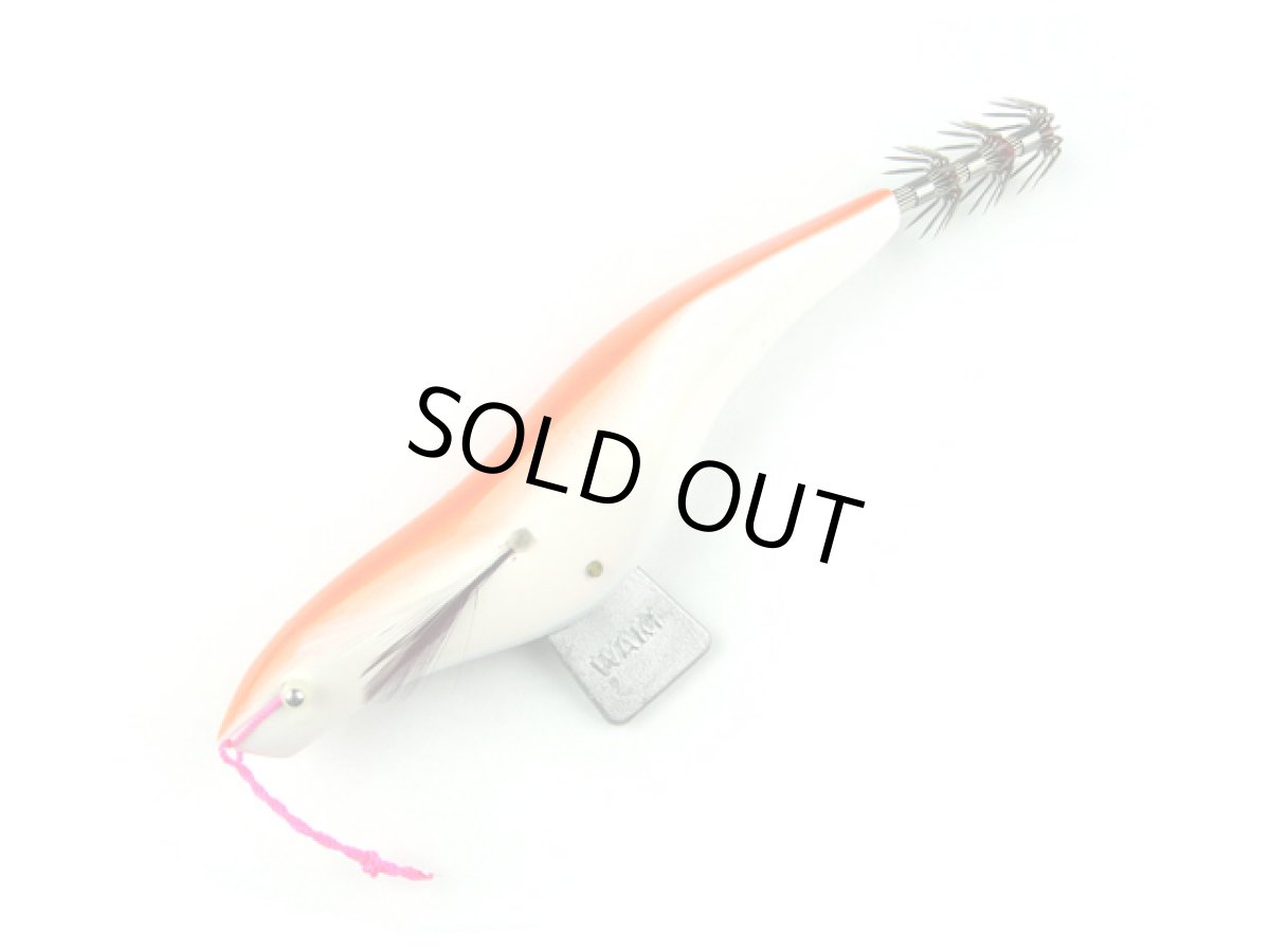 画像1: 脇漁具(WAKI)☆曳型餌木G型 5.0号 オレンジ (1)