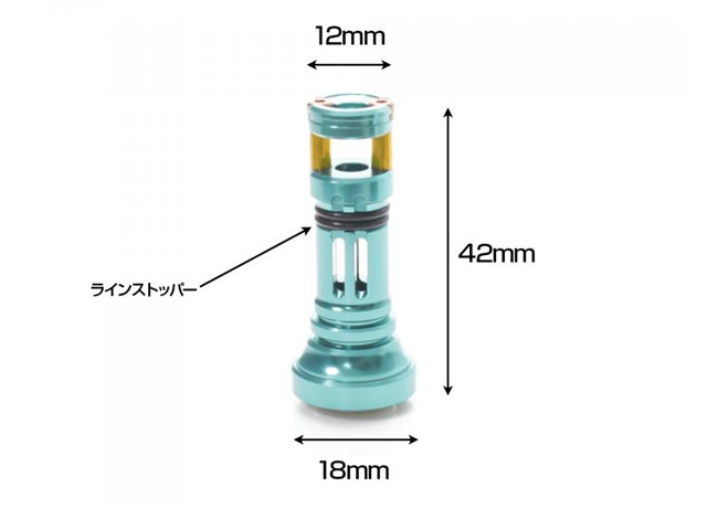 ドレス(DRESS ライラクス)☆リールスタンド “オリジン”(REEL STAND ORIGIN) エメラルダスカラー【メール便だと送料220円】  - アオリイカ釣り具(ヤエン・エギング・ウキ釣り)専門通販「あおりねっとショップ」