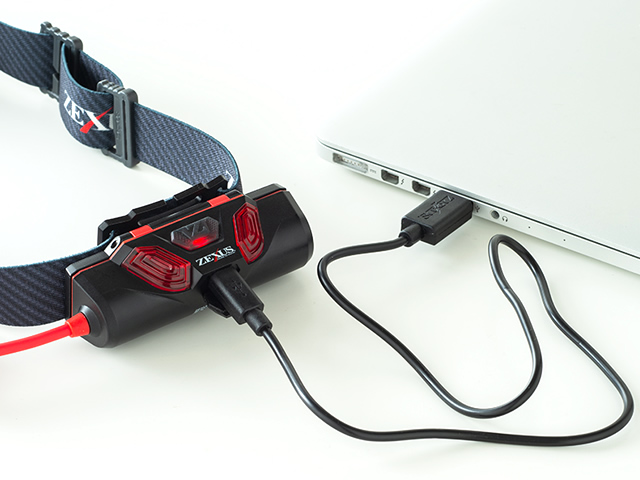 冨士灯器 ZEXUS ZX-R390 USB充電タイプ