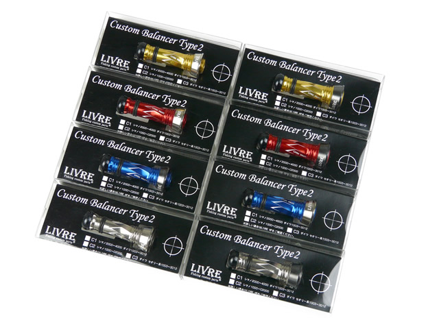 ☆　レッド　シマノ・ダイワ共通C1タイプ　リールバランサー
