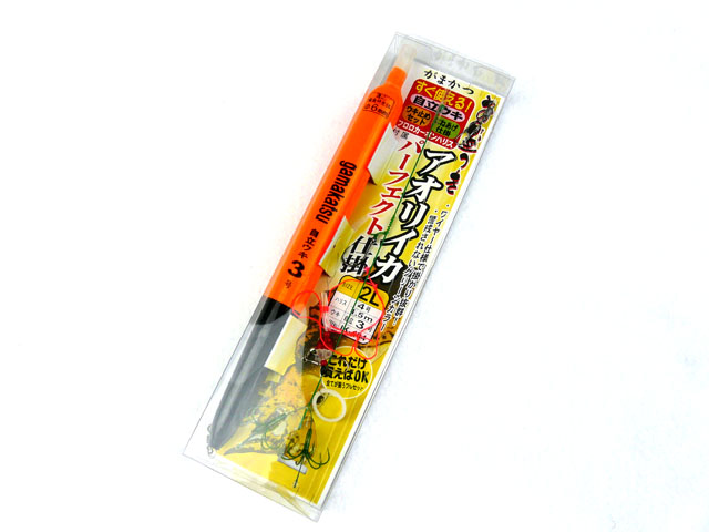 がまかつ(gamakatsu)☆お墨付きアオリイカパーフェクト仕掛 2Lサイズ IK-104【メール便だと送料220円】 アオリイカ 釣り具(ヤエン・エギング・ウキ釣り)専門通販「あおりねっとショップ」