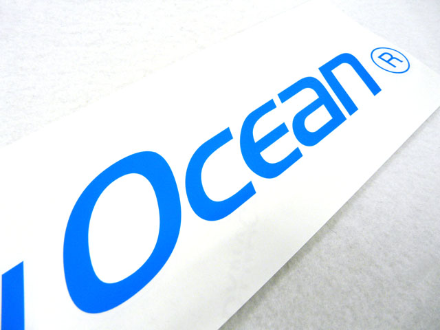 画像: クレイジーオーシャン(Crazy Ocean)☆カッティングステッカー(CUTTING STICKER) 600×120【送料590円 8千円以上送料無料】