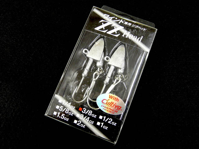 画像1: オンスタックル(oz-tackle)☆ワインド専用ジグヘッド　ジージーヘッド(ZZ Head) 3／8oz. LEAD トレブルフック付き【メール便だと送料220円】