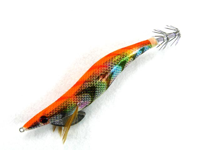 画像: GLORY FISH☆エギ ライド ラトル(EGI RIDE RATTLE) 4.0号 オレンジマーブル【メール便だと送料220円】