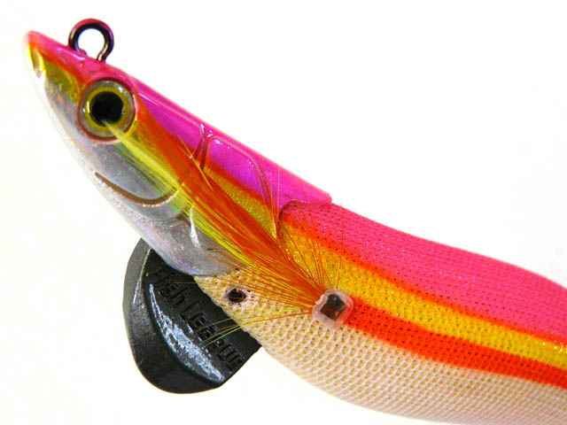 マルキユーFishLeague☆エギリー ダートマックス(EGILEE DARTMAX) 3.0号  D02G:ピンクストライプゴールド【メール便だと送料220円】 アオリイカ釣り具(ヤエン・エギング・ウキ釣り)専門通販「あおりねっとショップ」