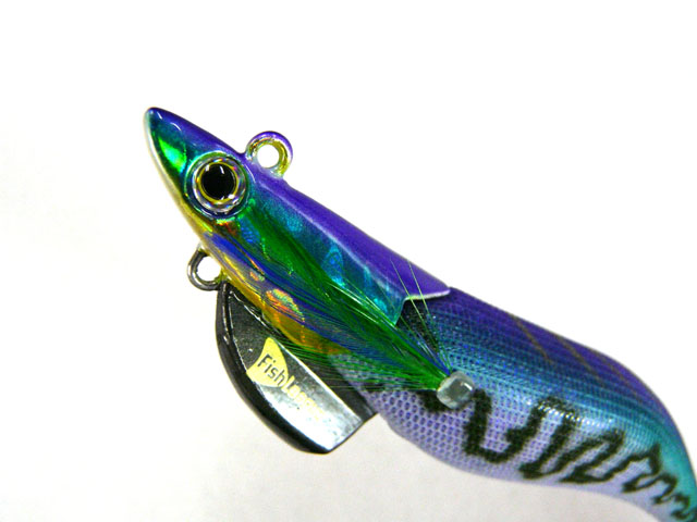 マルキユーFishLeague☆エギリー ダートマックスTR(EGILEE DARTMAX) 3.5号 30g-BK TR19:  UVタイガーバニーパープル【メール便だと送料220円】