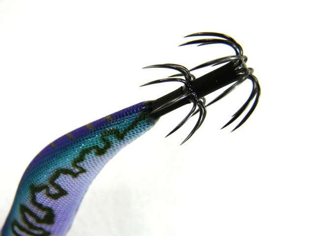 画像: マルキユーFishLeague☆エギリー ダートマックスTR(EGILEE DARTMAX) 3.5号 30g-BK TR19: UVタイガーバニーパープル【メール便だと送料220円】