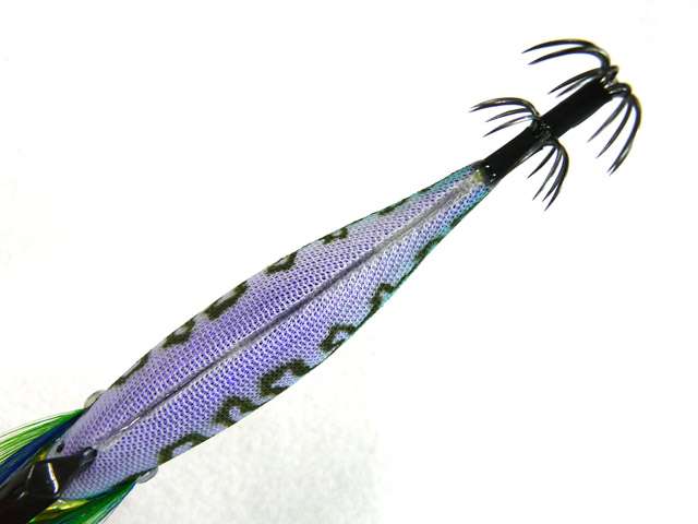 画像: マルキユーFishLeague☆エギリー ダートマックスTR(EGILEE DARTMAX) 3.5号 30g-BK TR19: UVタイガーバニーパープル【メール便だと送料220円】